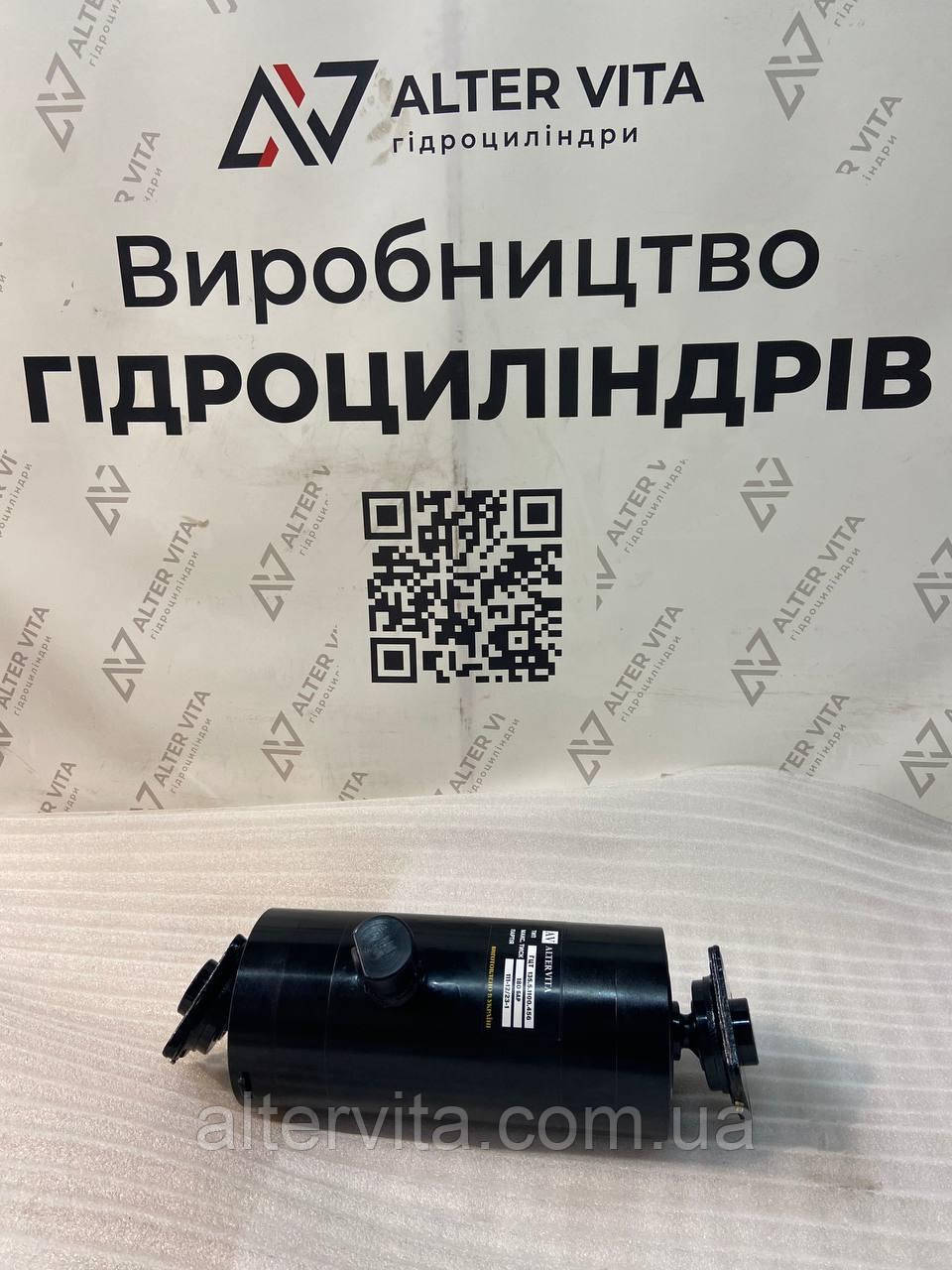 Гідроциліндр ЗІЛ 4х штоковий 554-8603010-27 на майданчиках (кришка на різьбі) - Зображення 3