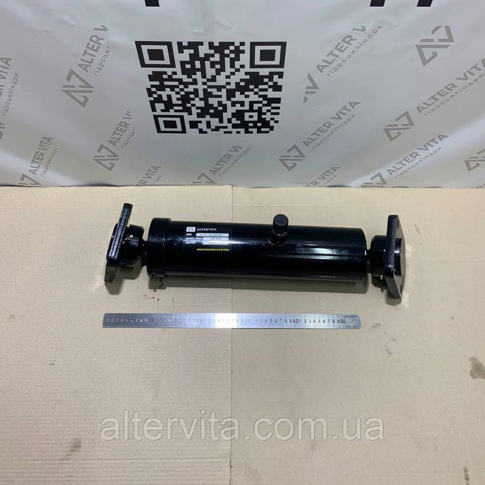 Гидроцилиндр подъема прицепа КАМАЗ 3х штоковый 143-8603023 (8560-8603010) — изображение 4